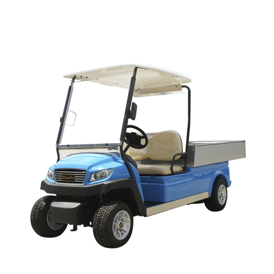 Electric Buggy Golf Car Utility Tool Housekeeping Car with Aluminum Cargo Box for Farm /Hotel